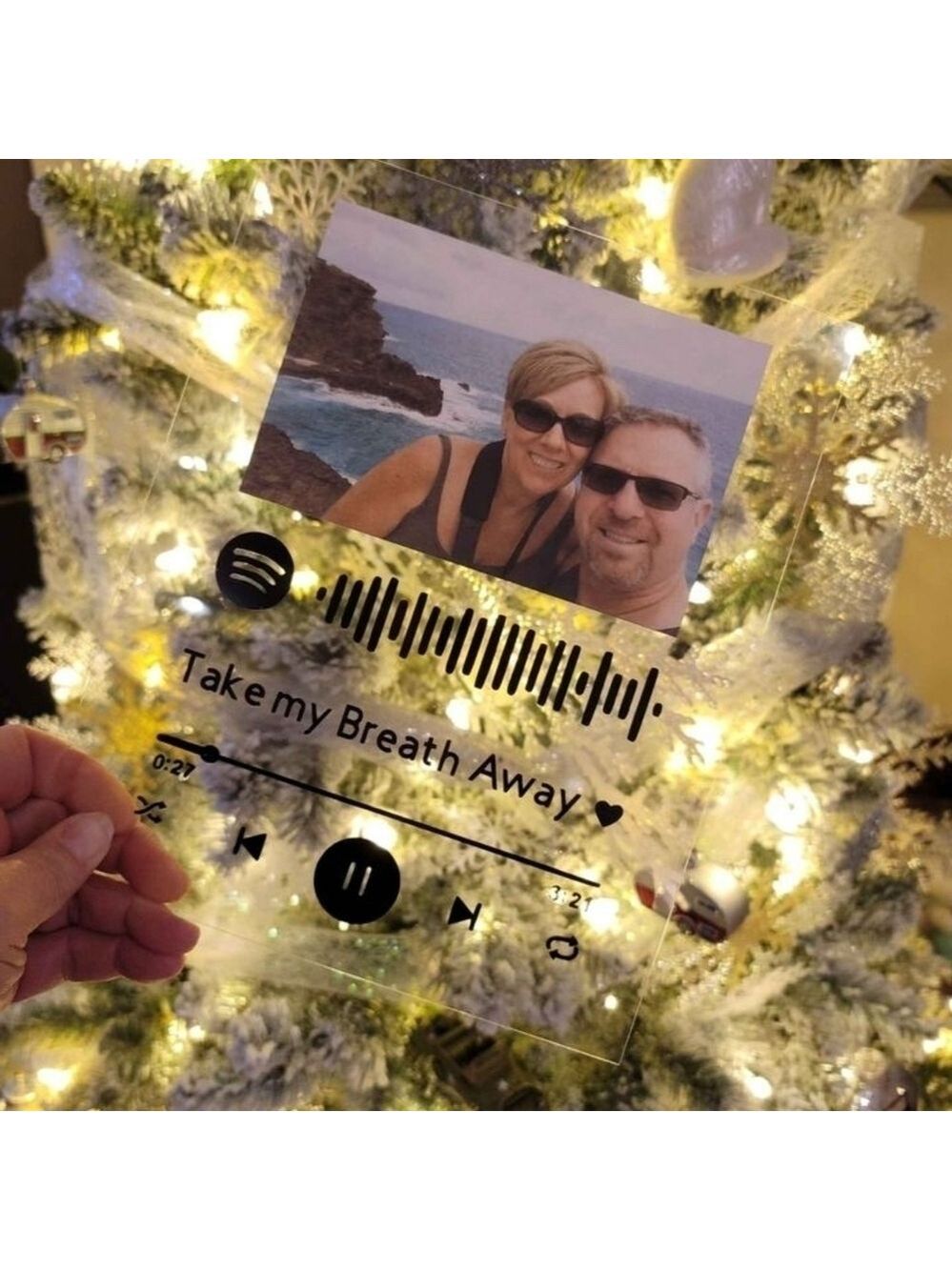 Personalized Spotify Frame Handcrafted